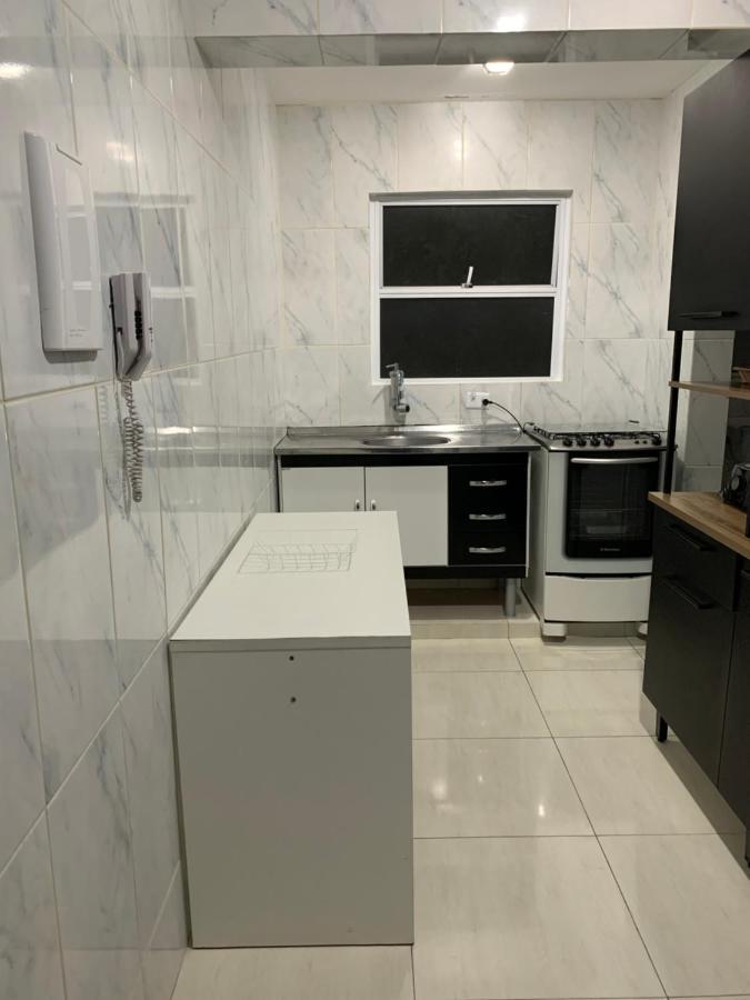 Apartamento Pe Na Areia - Santos Екстериор снимка