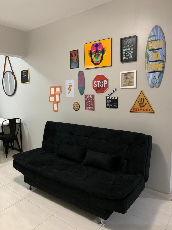 Apartamento Pe Na Areia - Santos Екстериор снимка