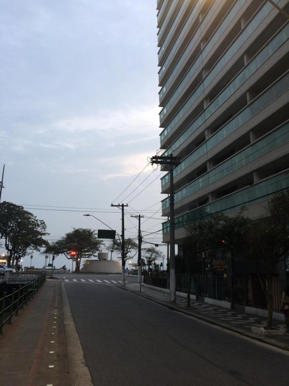 Apartamento Pe Na Areia - Santos Екстериор снимка