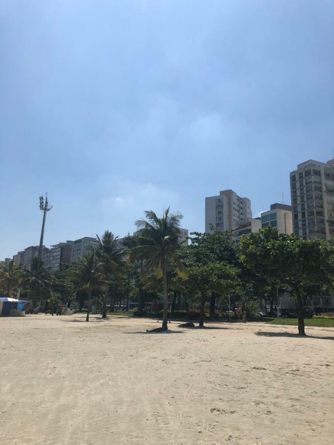 Apartamento Pe Na Areia - Santos Екстериор снимка